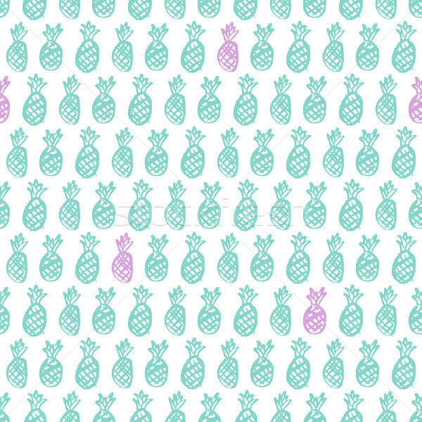 Pineapple Seamless Pattern Stock photo © Anna_leni