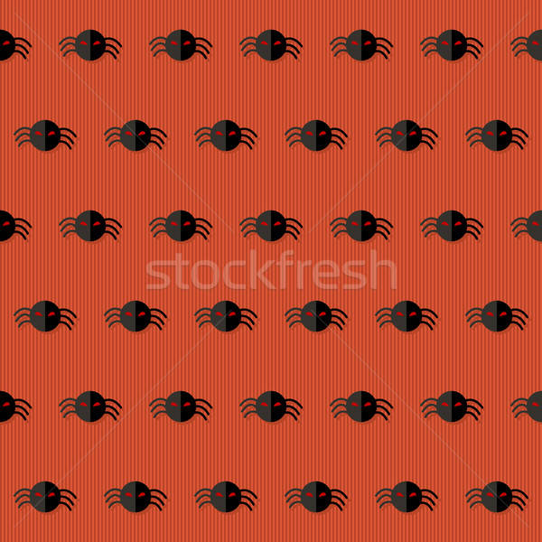 シームレス ハロウィン パターン 赤 自然 ストックフォト © Anna_leni