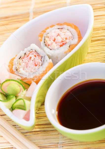 Tasty sushi Stock photo © Anna_Om