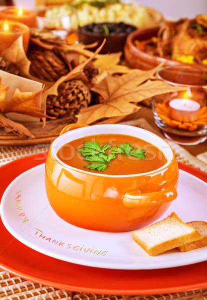 Tasty soup Stock photo © Anna_Om