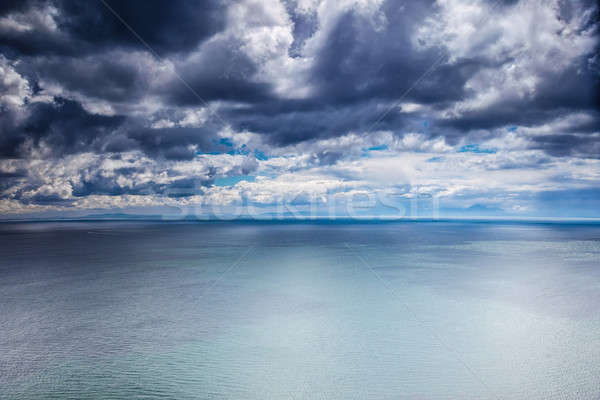 Overcast weather over sea Stock photo © Anna_Om