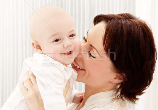 Heureux mère bébé jeunes garçon [[stock_photo]] © Anna_Om