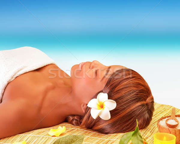 Relaxation on spa resort Stock photo © Anna_Om