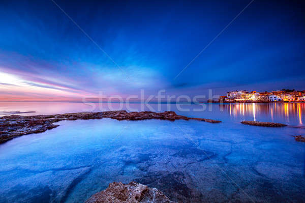 Beautiful coastal city Stock photo © Anna_Om
