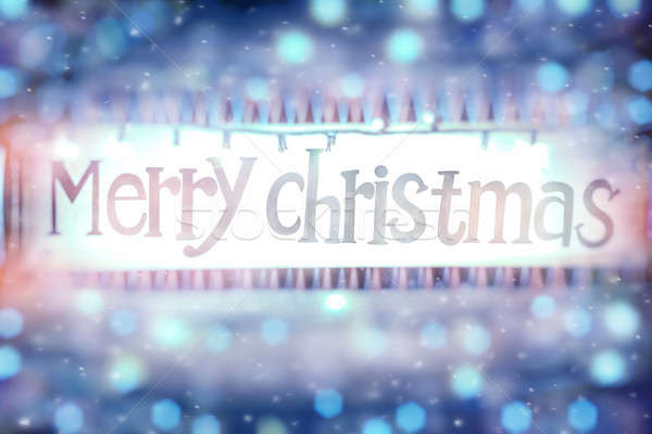 Merry christmas background Stock photo © Anna_Om