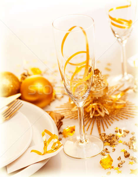 Luxury festive table setting Stock photo © Anna_Om