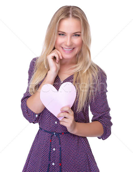 Happy healthy woman Stock photo © Anna_Om