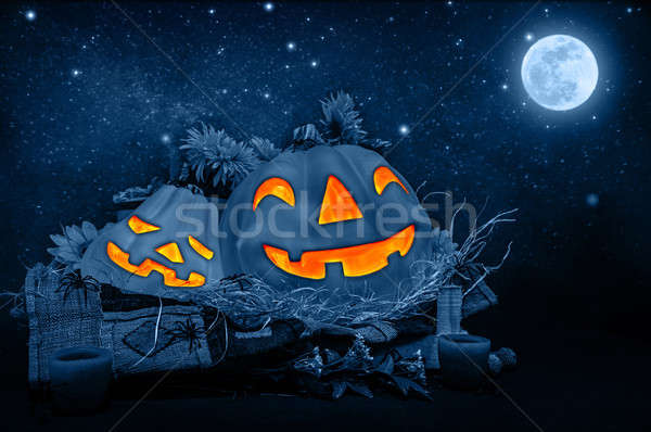 Stock photo: Halloween night