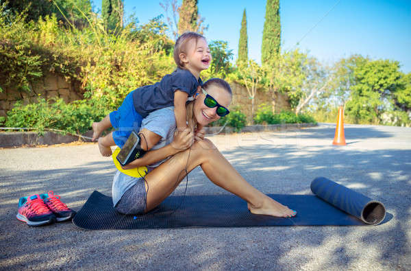 Happy healthy family Stock photo © Anna_Om