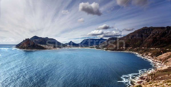 Africa de Sud vedere panoramic peisaj mare Imagine de stoc © Anna_Om
