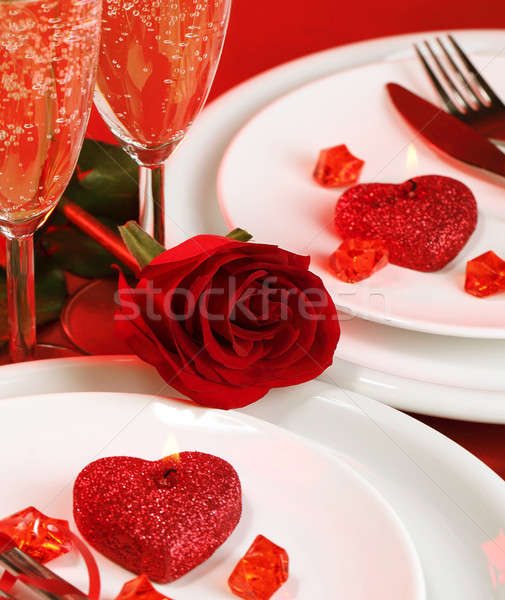 Stok fotoğraf: Valentine · gün · tablo · görüntü · lüks