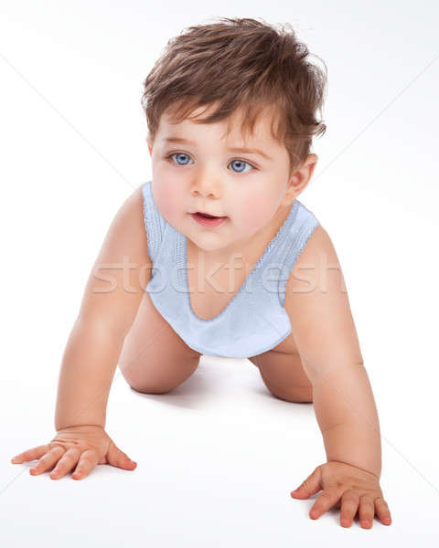 Cute little baby Stock photo © Anna_Om