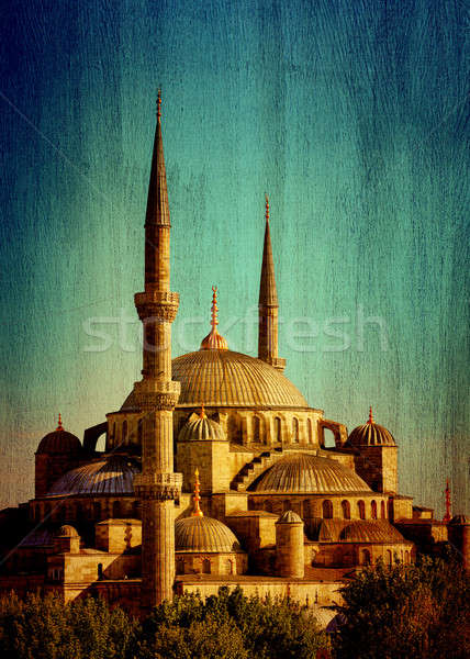 Blue mosque of Istanbul Stock photo © Anna_Om
