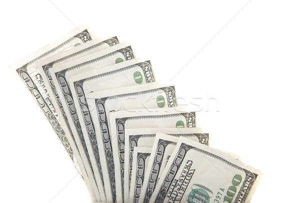 One hundred dollar banknotes Stock photo © Anna_Om