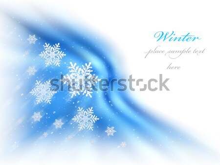 Stock foto: Abstrakten · Winter · Schnee · Kopie · Raum · Textur · Licht