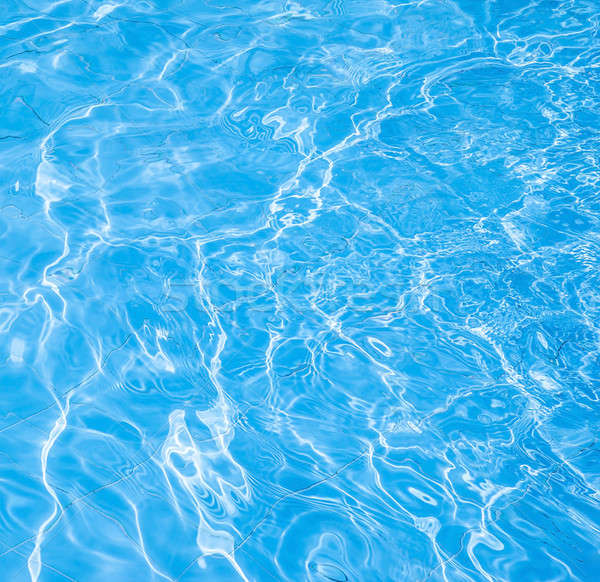 Abstract albastru apă plajă recurge piscină Imagine de stoc © Anna_Om