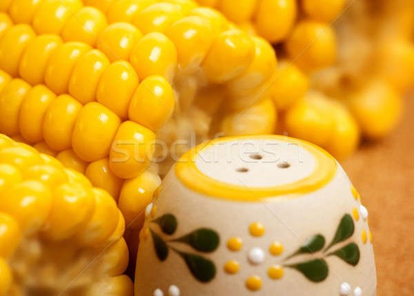 Maize with salt Stock photo © Anna_Om