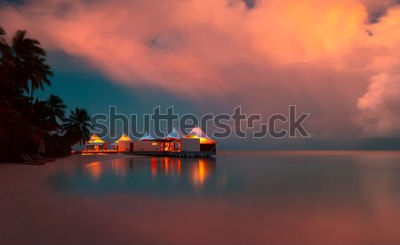 Romantic beach landscape Stock photo © Anna_Om