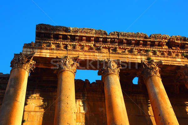 Baalbeck temple in Heliopolis Stock photo © Anna_Om