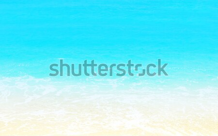 Homokos tengerpart türkiz víz absztrakt természetes kék Stock fotó © Anna_Om