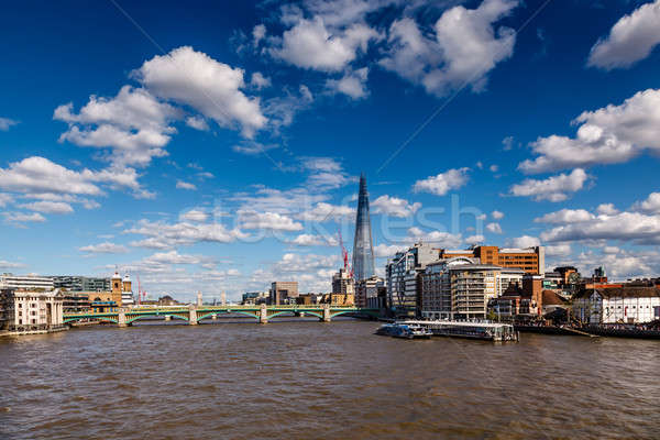 Puente Londres Reino Unido cielo oficina azul Foto stock © anshar