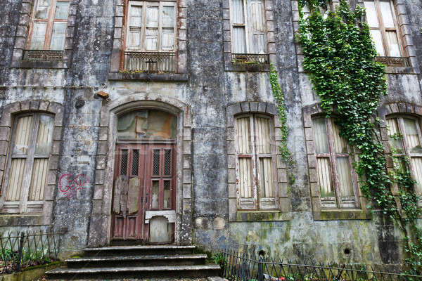 Old Haunted House in Lisbon, Portugal Stock photo © anshar