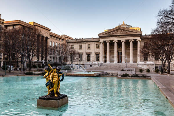 The Palace of Justice at the place 'Montyon' in Marseille in Sou Stock photo © anshar