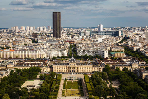 Aerial View on Champ de Mars from the Eiffel Tower, Paris, Franc Stock photo © anshar