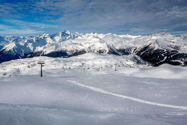 Madonna di Campiglio Ski Resort in Italian Alps, Italy Stock photo © anshar