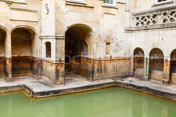 Ancient Roman Baths in the City of Bath, United Kingdom Stock photo © anshar