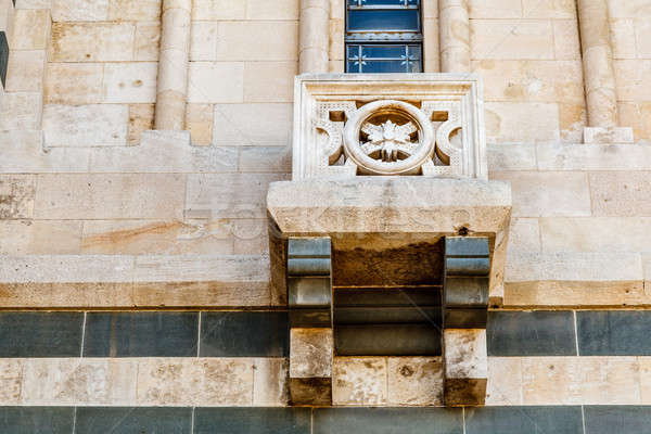 Detail View of Notre-Dame de la Garde in Marseilles, France Stock photo © anshar