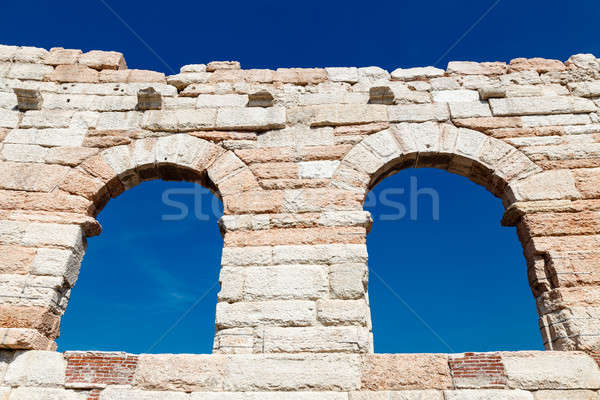 Ancient Roman Arena in Verona, Veneto, Italy Stock photo © anshar