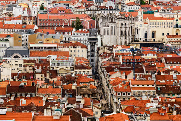 Lisboa elevador acima Portugal Foto stock © anshar