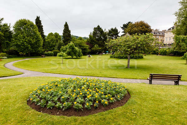 Beautiful Garden in the City of Bath, United Kingdom Stock photo © anshar