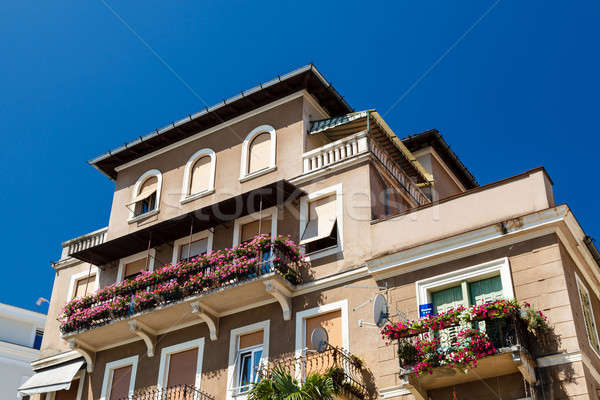 Hermosa lujo Villa Croacia cielo casa Foto stock © anshar