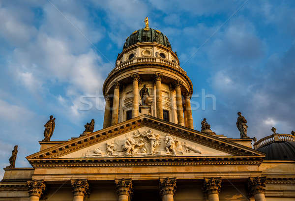 German Cathedral on Gendarmenmarkt Square in Berlin, Germany Stock photo © anshar