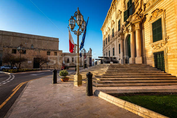 Ein sieben Original Malta um Stock foto © anshar