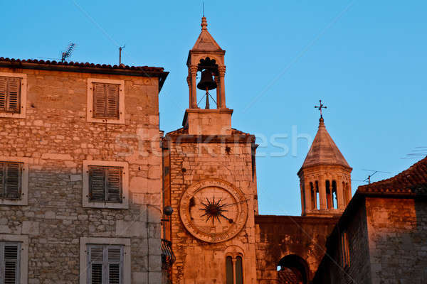 Iron Gate in Diocletian Palace in Split, Croatia Stock photo © anshar