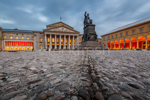 The National Theatre of Munich, Located at Max-Joseph-Platz Squa Stock photo © anshar