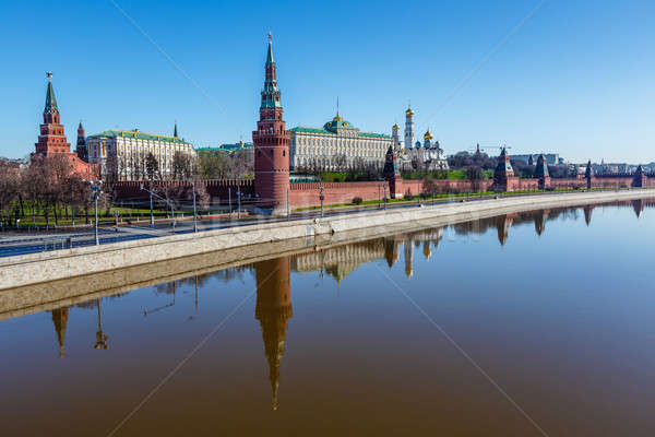 Moscow Kremlin and Ivan the Great Bell Tower, Russia Stock photo © anshar