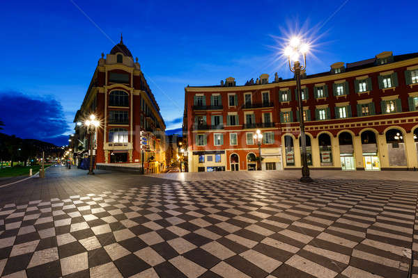 Place Massena in the Early Morning, Nice, French Riviera, France Stock photo © anshar