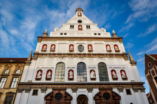 Facade of Saint Michael Church in Munich, Bavaria, Germany Stock photo © anshar