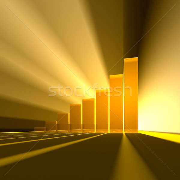 Business graph Stock photo © Antartis