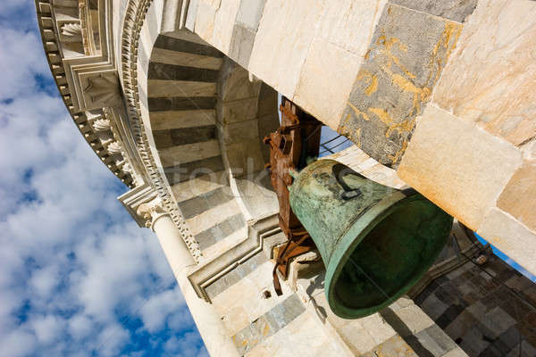 Bell of leaning tower in Pisa Stock photo © Antartis