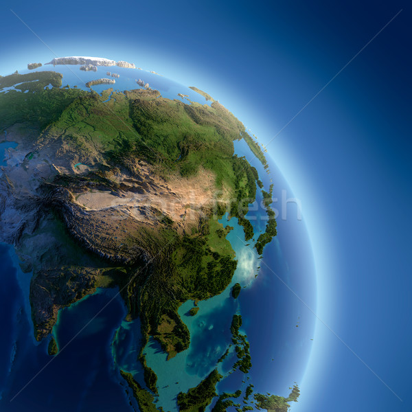 地球 高い 救済 太陽 ストックフォト © Antartis