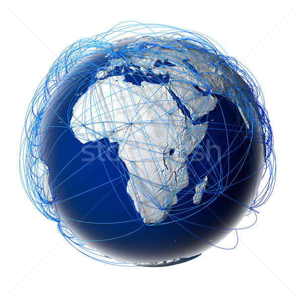 グローバル 世界中 地球 救済 定型化された ストックフォト © Antartis