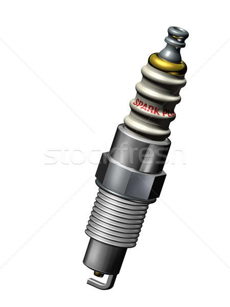 Spark plug large Stock photo © Anterovium