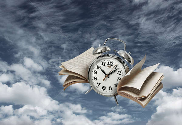 Time flies history concept Stock photo © Anterovium
