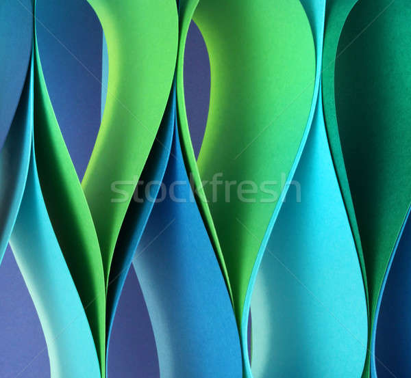 Rece culori lalea picătură paleta formă Imagine de stoc © Anterovium