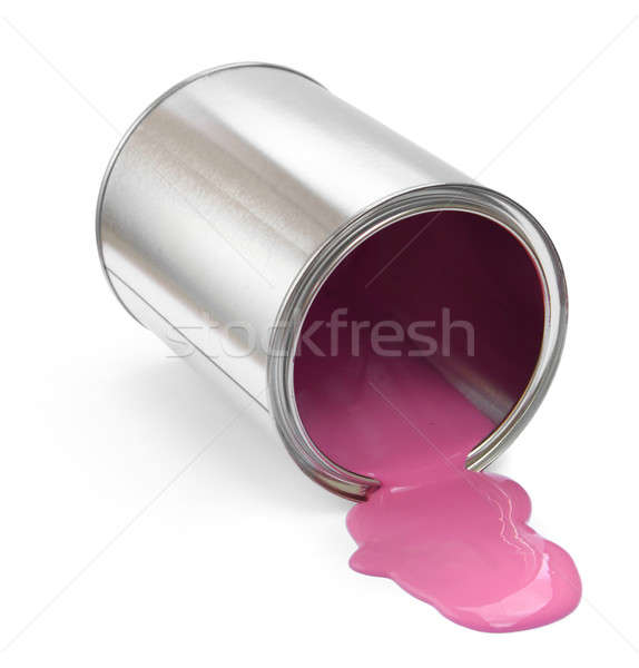 Paint can fallen Stock photo © Anterovium